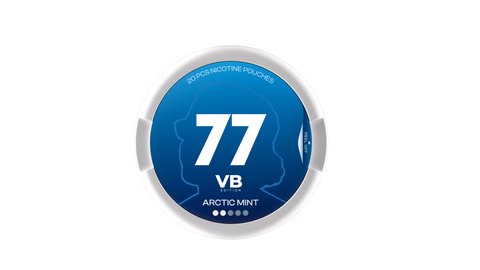 77 Nikotinbeutel der VB Edition Arctic Mint