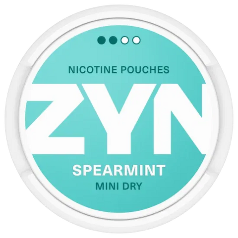 Zyn Spearmint Mini Dry 3mg