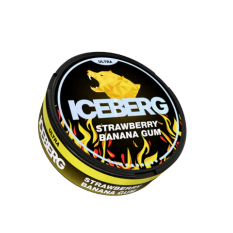 Iceberg Strawberry Banana Gum 70 mg