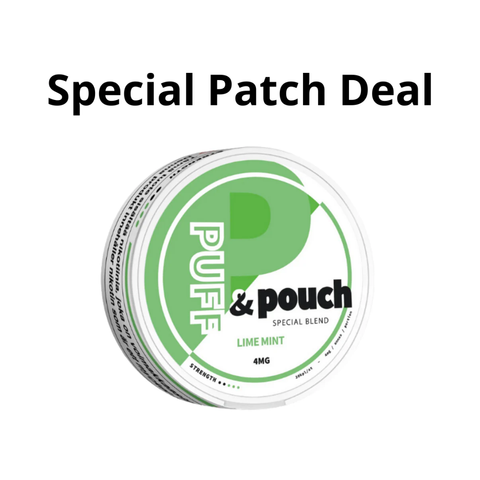 Puff & Pouch Lime 4 mg – Spezielle Patch-Angebote