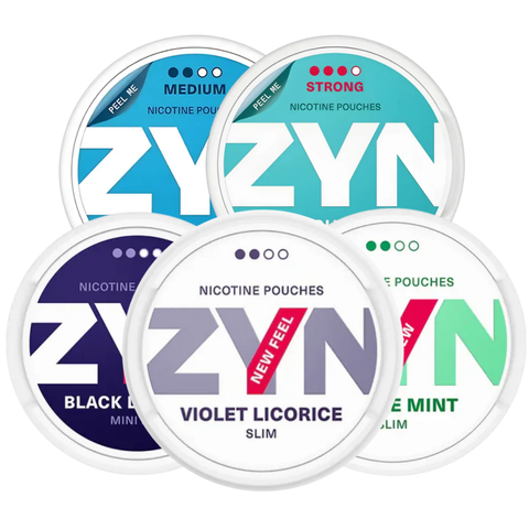 5 x Zyn Mixpack