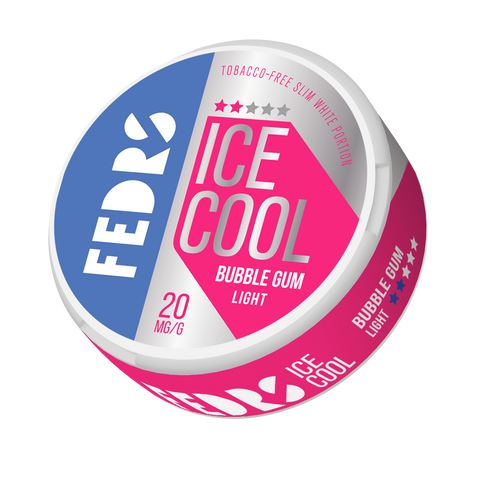 Fedrs Ice Cool Light Blase Gum