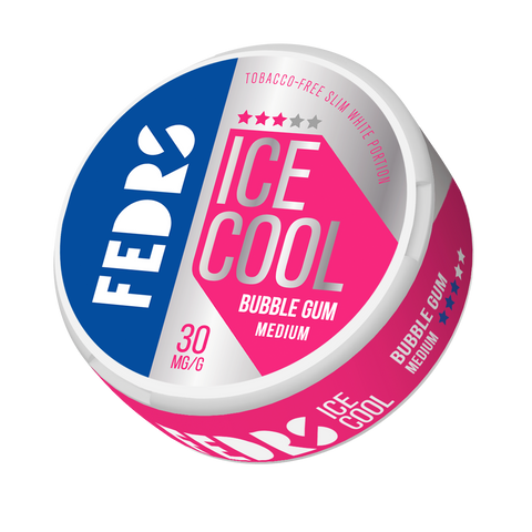 Fedrs Ice Cool Medium Blase Gum